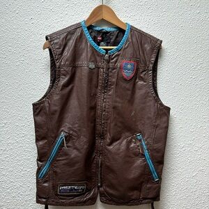 Vintage Diesel Leather Vest